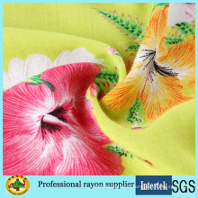 Tissu de rayonne voile d&#39;approvisionnement d&#39;usine pour les robes de filles